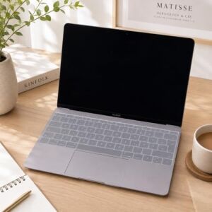 MacBook Klavye Koruyucu A1534 A1708 Uyumlu Ingilizce Baskılı Silikon Klavye Koruyucu Uk Enter Şeffaf