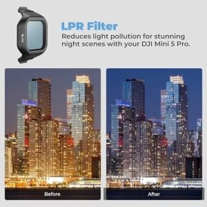 Freewell Djı Mini 5 Pro Için Günlük Filtreler - Uv, Cpl, Işık Kirliliği ve Glow Mist 1/4 - Sinematik Görüntüler, Gelişmiş Renk ve Parlama Azaltma Için Premium Lens Filtreleri