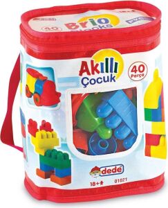 01021 Akıllı Çocuk Blokları 40 Parça