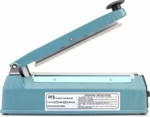 FS-400 Metal Gövdeli Kullanımı Kolay Poşet Ağzı Kapama Yapıştırma Makinası (40CM) Impulse