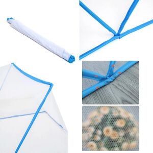 Portatif Bebek ve Çocuk Sinek Koruyucu Cibinlik Tül (50X125 Cm) – Katlanabilir Beşik ve Yatak Tülü