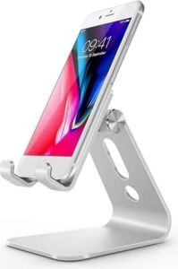 Ht-50 Alüminyum Telefon Standı Tutucu Aşağı Yukarı Hareketli ile Uyumlu Galaxy