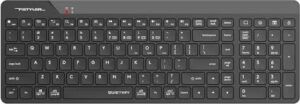 FBK23 As Bluetooth+2.4ghz Kablosuz Q Türkçe Fn-Multimedya Sessiz Ultra Ince Özellikli Emoji Tuşlu ve Uyku Engelle Modlu Siyah Klavye