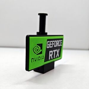 Ayarlanabilir Ekran Kartı Tutucu Nvidia Geforce Rtx Logolu