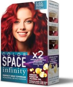 Space Infınıty Set Saç Boyası 5.65 Strawberry Red