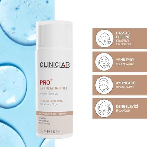 Aydınlatıcı ve Yenileyici Exfoliating Peeling Jel 100 ml
