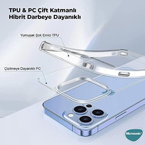 Apple iPhone 14 Pro Max Için Kılıf Heavy Drop Şeffaf [iphone 14 Pro Max ile Uyumlu Kılıf - Şeffaf]