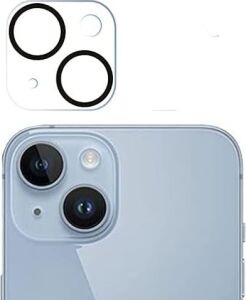 iPhone 14 ve 14 Plus Uyumlu Kamera Lens Koruyucu Temperli Cam Kamera Koruyucu 9h Sertlik Hd Şeffaf Kamera Lens Kapağı Cam Film