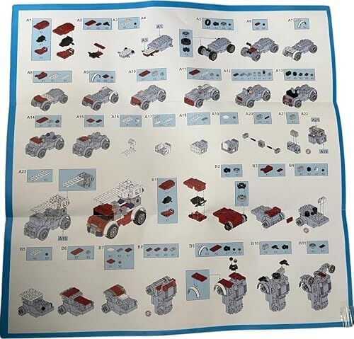 City Yapım Oyuncakları ve Robot Set 96 Parça