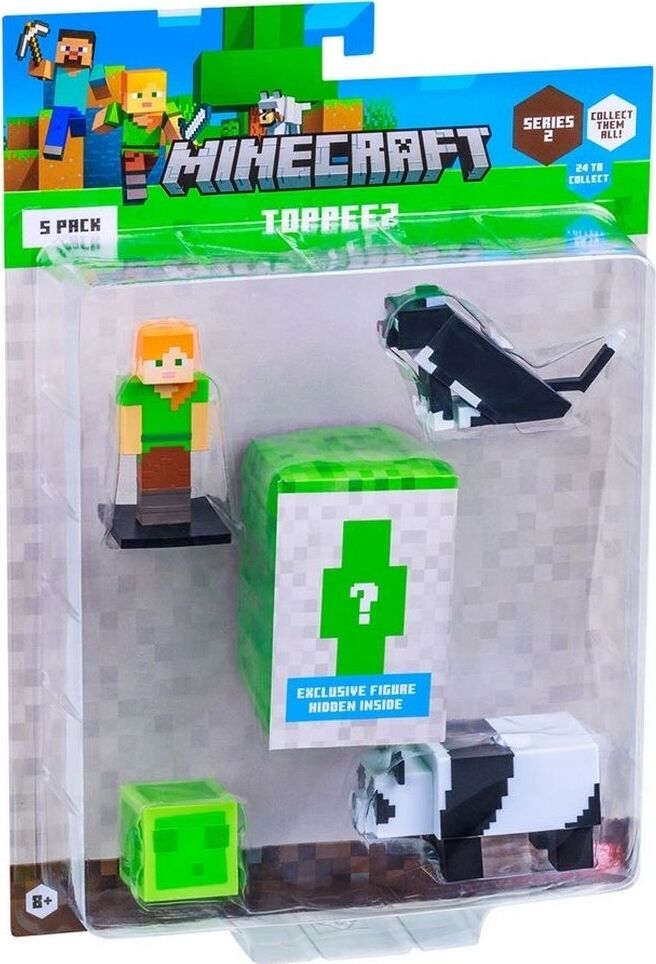 Minecraft 3D Toppeez 5'li Figür Seti