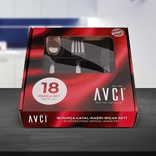 Avcı Istanbul 18 Parça Çatal Kaşık Bıçak Takımı