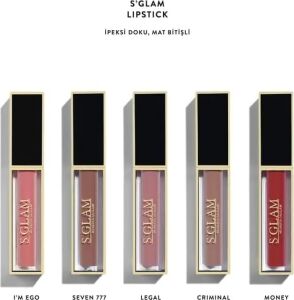 S'glam Lipstick Ruj Criminal 5ml