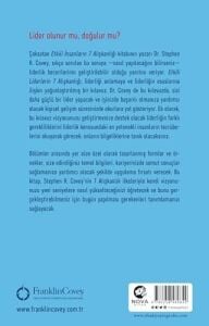 Etkili Liderlerin 7 Alışkanlığı - Liderliğin Esasları