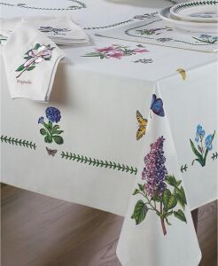Portmeirion Avanti Linens Botanic Garden 60X120 Masa Örtüsü, Fildişi