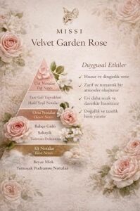 Kristal Gül Serisi- Şeffaf Cam/garden Rose Oda Kokusu