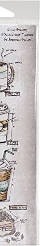 Stampers Anonymous Damga _ Vidalı Fresh Brewed Er Şerit Mini, Gri