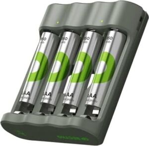 Gp B441 USB Pil Şarj Cihazı 4 Adet 950MAH Aaa Ince Pilli Set