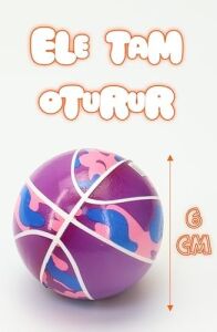 3 Adet Stres Topu Pu Eğitici Avuç Güçlendirici Kedi Oyuncağı Yumuşak No Stres Toy Ball Top 6 cm