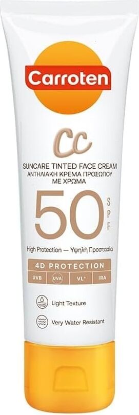 Carroten Yüz Kremi cc SPF50 50ML