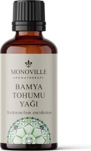 Bamya Tohumu Yağı 30 ml Soğuk SIKIM%100 Saf ve Doğal (Okra Seed Oil)