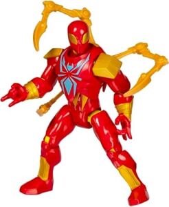 Mixmashers Iron Spider Özel Spider-Man Karıştır ve Eşleştir Deluxe Aksiyon Figürü ve Aksesuarları
