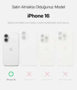iPhone 16 Için Shinemag Serisi Magsafe ile Uyumlu Göz Alıcı ve Şık Metalize Arka Tasarım Yüksek Kalite Materyal Premium Hybrid Kılıf Kapak (Silver, 16)