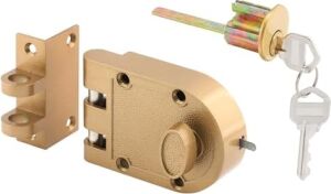 Prime-Line Prime Line U9970 10CM - 0.8cm Brass Diecast Jimmy-Proof Deadlock