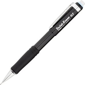 0.7 mm Metal Klipsli Büyük Boy Silgili Versatil Siyah