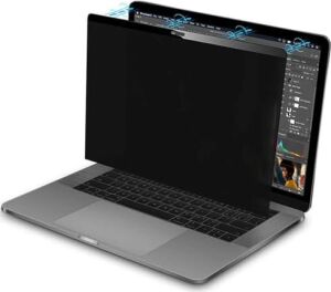 MacBook Pro/air 13.3 Inç ile Uyumlu Hayalet Ekran Koruyucu Film Istediğin Zaman Tak Çıkar Aparatlı Gizlilik Filtre ve Parlaklık Azaltma Özellikli,13.3 Inç Ekran Boyutları Için Uyumlu
