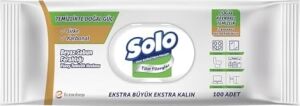 Yüzey Temizleme Mendili Doğal Güç Beyaz Sabun 100 Yaprak