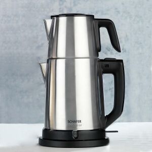 Optimal Plus Elektrikli Çay Makinesi Inox Renkli, Standart