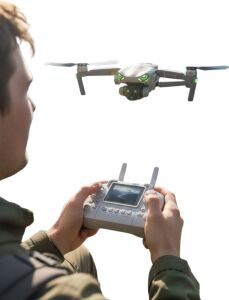 360° Takla ve Çift Kamera Özellikli Hobi Drone