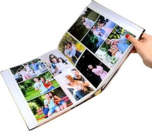 RS25 Fotoğraf Albümü 10X15CM 600 Lük Keman Desenli Kutulu Yatay Dikey Modeli