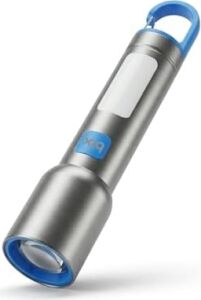 Bix BX1010FL Max 500 Lümen ve 500 Metreye Kadar Menzilli Usb-C Şarj Edilebilir Kamp, Yürüyüş, Tamir, Güvenlik, Acil Durumlar Için 10W LED El Feneri