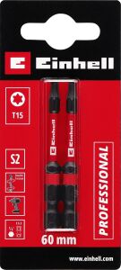 Orijinal  Çift Torsiyonlu Darbeli Bit Seti, 2 Parça, 60 Mm, T15 (S2 Çelik, Yüksek Dayanıklılık, Çift Torsiyon Etkisi, Kırmızı Renk Halkası, E 6.3 Sap) - 49132160