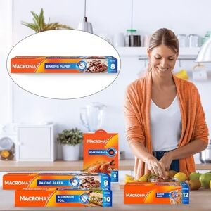 Macro Max Mutfak Pişirme Kağıdı 8 mt