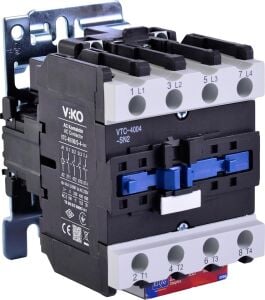 Vtc-40/00/s-4-Sn2 Kontaktör 40A 1no+1nc 230V Bobinli 4p
