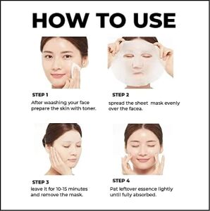 Kırmızı Ginseng Özlü Canlı Görünüm Sağlayan Yaprak Maske (1AD) Airy Fit Sheet Mask Red Ginseng