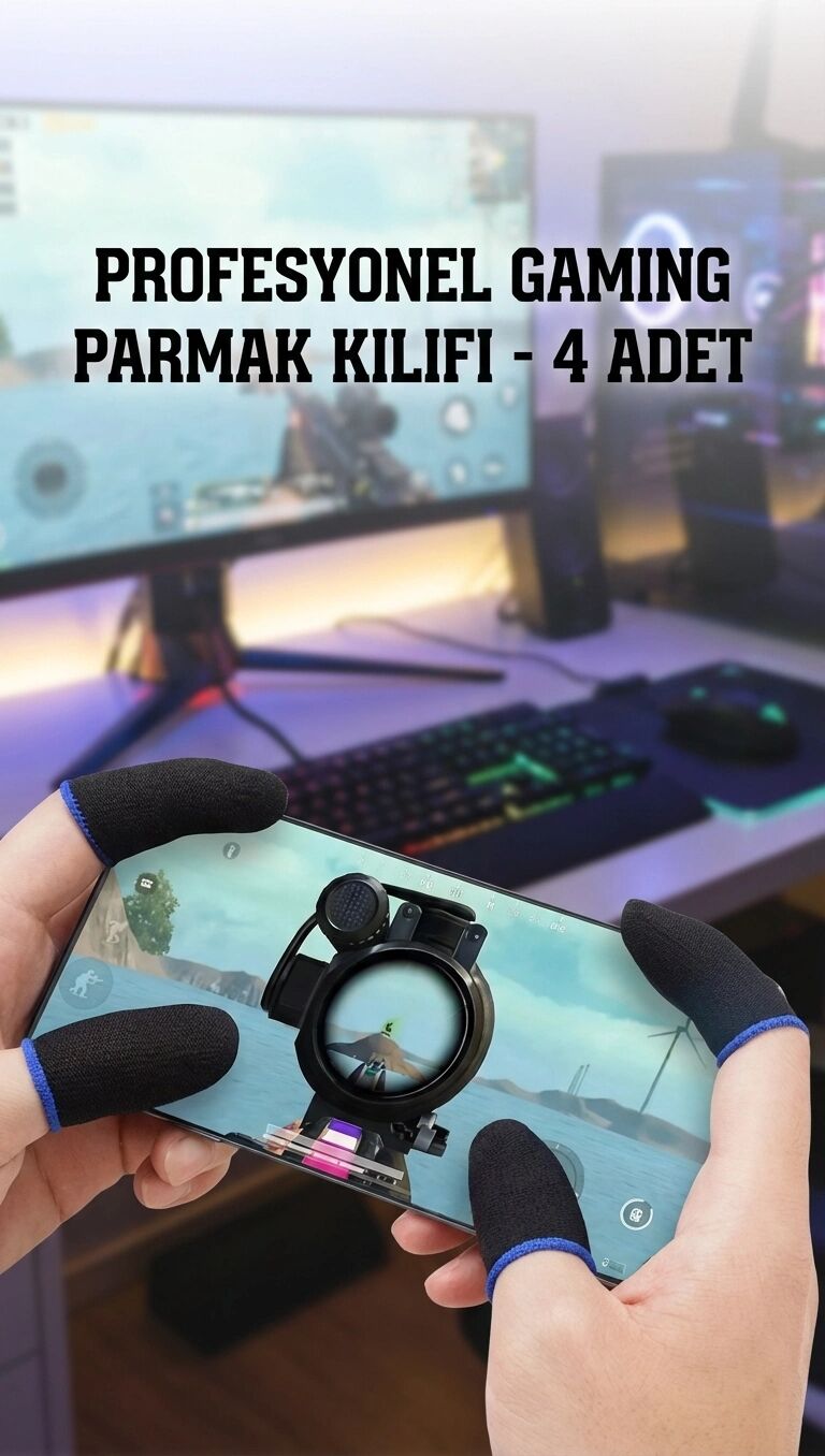 Oyuncu Parmaklık Eldiveni Hassas Kontrol Dayanıklı Tasarım Rahat Kullanım