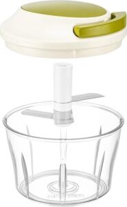 700 ml 3 Bıçaklı Ipli Rondo – Çekmeli Doğrayıcı, Hızlı ve Pratik Sebze Doğrama, Paslanmaz Çelik Bıçaklı, Ergonomik ve Kolay Kullanım Pp Plastik