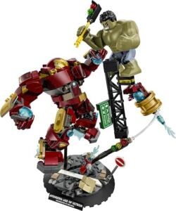 Efsanevi Savaş: Hulkbuster, Hulk’a Karşı 76343-9 Yaş ve Üzeri Çocuklar Için Iron Man ve Hulk Minifigürü ile Savaş Aksesuarlar Içeren Yaratıcı Oyuncak Yapım Seti, Hediye Fikri (413 Parça)