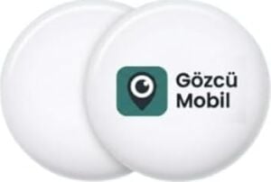 Gözcü Mobil Ios Android Uyumlu Airtag 10/30 Ay Batarya Ömrü Anlık Geçmişe Dönük Konum Gps Araç Motor Çocuk Akıllı Takip Cihazı (Mini)