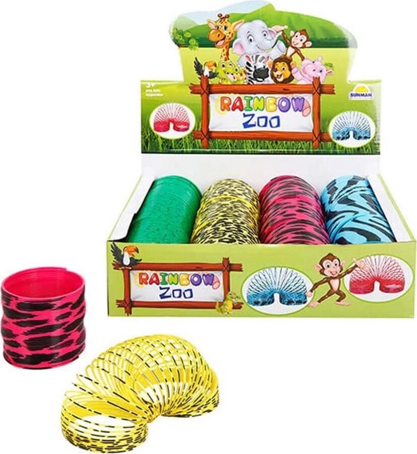 Rainbow Vahşi Hayvan Desenli Stres Yayı - 1 Adet Stokta Olan Gönderilir