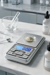 500G 0.01 Hassas Dijital Terazi Kuyumcu Eczane Laboratuvar LCD Ölçüm Tartısı Cep Tipi