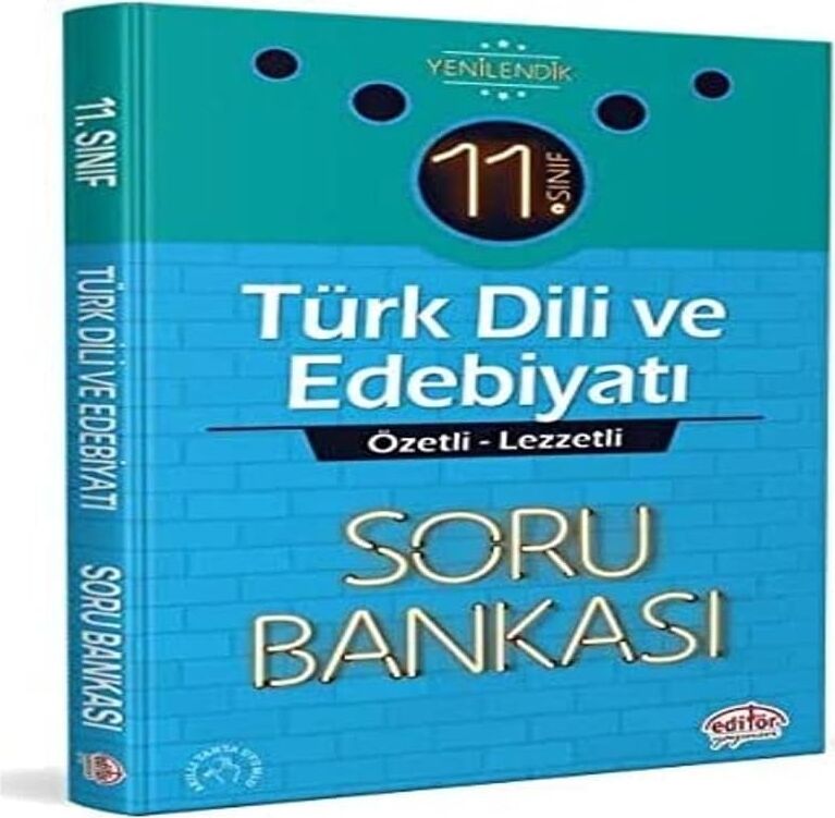 11. Sınıf Türk Dili ve Edebiyatı Özetli Lezzetli Soru Bankası