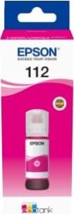 112 Ecotank Pigment Kırmızı Mürekkep Şişe