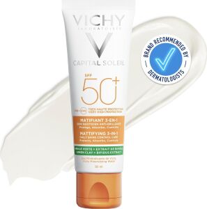 Capital Soleil Çok Yüksek Korumalı Matlaştırıcı Yüz Güneş Kremi Spf 50 Faktör