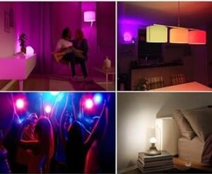 Genel Eylül Elk 9W Rgb LED Ampul Kumandalı, CT-4058