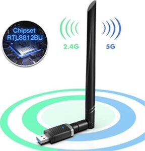 USB Wifi Pro Sinyal Yakınlaştırıcı Güçlendirici Adaptör Kart 1300 Mbps EP-AC1686