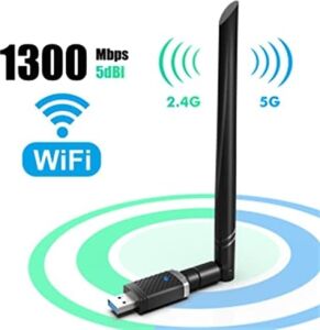 USB Wifi Pro Sinyal Yakınlaştırıcı Güçlendirici Adaptör Kart 1300 Mbps EP-AC1686